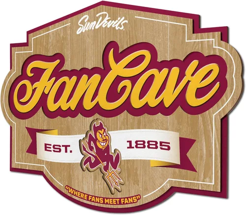 Vista 32 de YouTheFan - Letrero de cueva para fanáticos de la NCAA