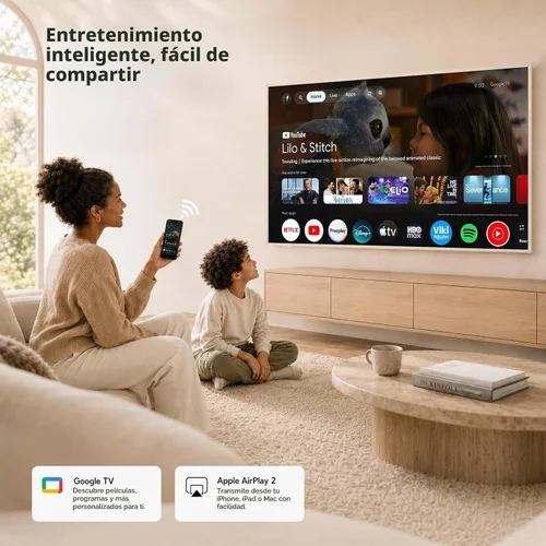 Vista 8 de TCL Marco de fotos de la serie Designer de 55 pulgadas, QLED 4K, 55A300L