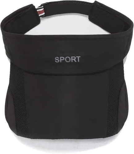 Vista 19 de Viseras solares para mujer con visera retráctil, visera de golf, protección UV, gorra de playa, tenis, correr, deporte, sombrero ajustable