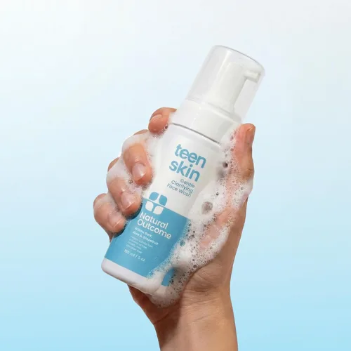 Vista 9 de Natural Outcome Jabón Facial para Adolescentes Loción Limpiadora Facial Diaria de Espuma Suave para Niños y Niñas Ingredientes Naturales No