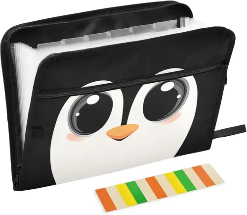 Vista 24 de Gredecor 13 Pockets File Folder Organizer A4/Letter Water Resistant Document Bag with Zipper Filing Folder Expanding File Pouch Storage for School