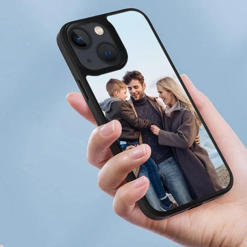 Vista 2 de Funda de teléfono personalizada para iPhone 14 13 Pro Max Plus, fundas de fotos personalizadas para diseñar tu propia imagen personalizada, cubierta
