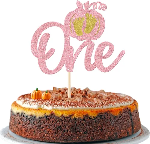 Vista 8 de Rsstarxi Paquete de 36 adornos para cupcakes de calabaza pequeña, revelación de género, baby shower, fiesta, decoración de tartas, calabaza