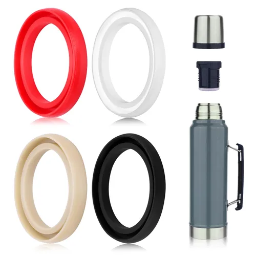 Vista 8 de 4 juntas de repuesto de silicona clásicas para Stanley, juntas de sellado de junta tórica para tapa térmica, compatibles con Stanley Classic de 20