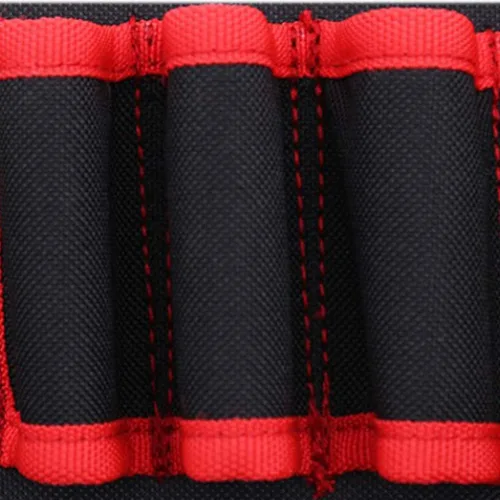 Vista 3 de Bolsa de herramientas con clip de cinturón Herramienta de hebilla de cinturón de herramientas Soporte de martillo de herramientas Bolsa de Rojo