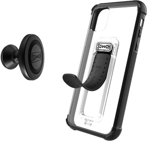 Vista 50 de Scooch Wingman - Funda con soporte de patas para iPhone 11 [Protección contra caídas de 10 pies] [Soporte de dos vías] Cubierta protectora, funciona