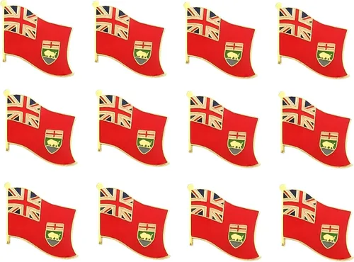 Vista 11 de Pines de solapa de bandera canadiense de provincia y territorio, corbata esmaltada y insignias de alfiler para todas las provincias y territorios