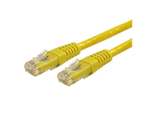 Vista 61 de StarTech. com Cable Ethernet CAT6 de 1 pie – Cable Ethernet CAT 6 Gigabit negro -650MHz 100W PoE++ RJ45 UTP moldeado Categoría 6 Network/Patch Cord