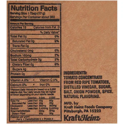 Vista 2 de Simply Heinz Ketchup, 1.5 galones, 2 por caja.