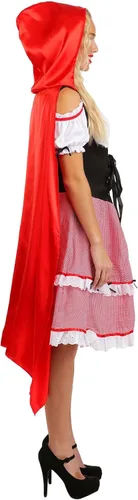 Vista 7 de Fun Costumes Knee Length Little Red Riding Hood Costume