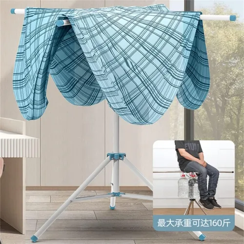Vista 5 de Folding Drying Rack Indoor Outdoor Adjustable Portable Cloth Hanger Stainless Rack Hanging Drying Folding