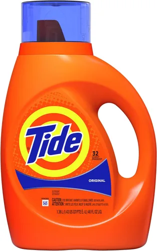 Vista 32 de Tide 13875CT Detergente líquido para ropa, original, botella de 25 onzas (caja de 6)