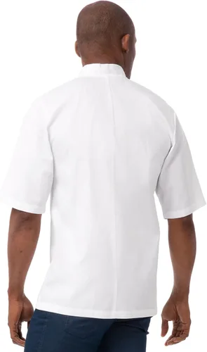 Vista 2 de Chef Works Chaqueta de Chef Unisex Volnay Blanco