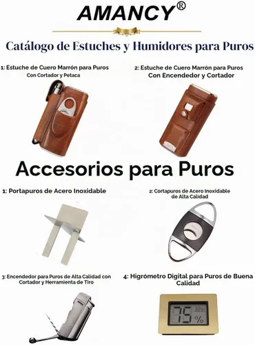 Vista 7 de AMANCY novedad Patrón – Madera de Cedro de piel forrada de 3 Cigarros de piel de serpiente con Set de cortador