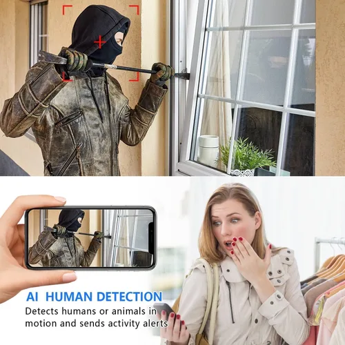 Vista 3 de Cámara inalámbrica Wifi más pequeña, detector de cámara de batería HD1080P, cámara espía, mini cámara, cámara de niñera, cámara pequeña, cámara