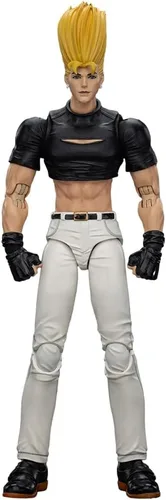 Vista 2 de JOYTOY SNK 1/18 Figura de acción KOF 98UM Hero Team Kyo Kusanagi Colección Modelo Regalo de cumpleaños JT01420