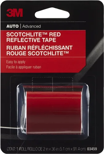 Vista 4 de Cinta reflectante Scotchlite 3M 2 x 36 in, color plata