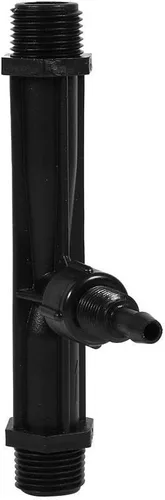 Vista 5 de Wytino Tubo de inyector de fertilizante, inyector de fertilizante Venturi de riego 1/2 "3/4" 1 pulgada Inyector mezclador de fertilizante de jardín