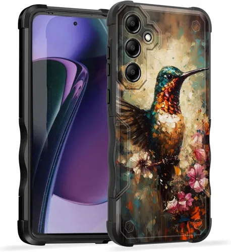 Vista 168 de Funda para Galaxy A14 5G, [Doble Capa][Protección contra Caídas de Grado Militar de 10 Pies] [Antideslizante] Funda Resistente a Prueba de Golpes