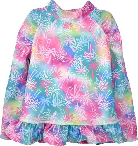 Vista 11 de Flap Happy Camiseta de protección UPF 50+ con volantes para niñas Sirena Fantasea