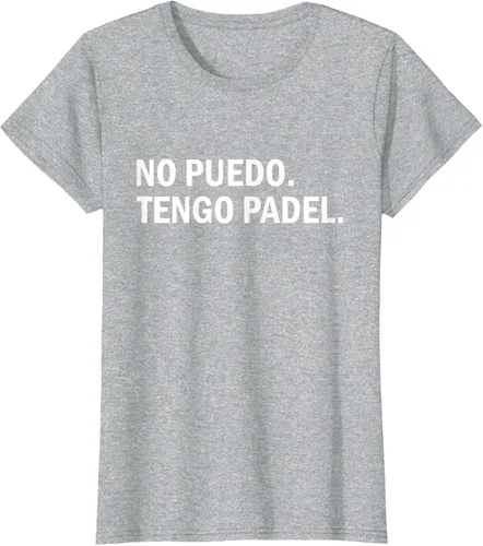 Vista 35 de Camiseta de jugador divertido No Puedo Tengo Padel Hobby
