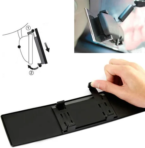 Vista 2 de iJDMTOY Espejo retrovisor plano de clip universal JDM de 300mm 12 pulgadas de ancho compatible con automóvil, SUV, camioneta, camión, etc