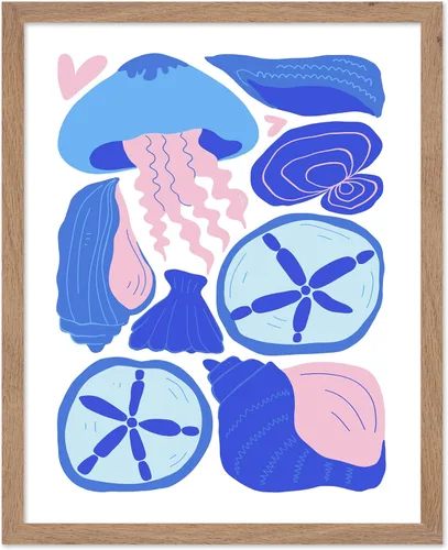 Vista 55 de Poster Master Fish Poster - Retro Aquatic Print - Marine Life Art - Groovy Fish Design - Abstract Artwork - Chic Boho Decor - Sea Design - Ocean or