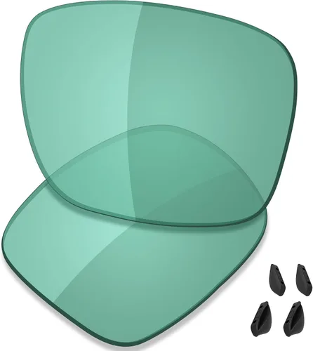Vista 28 de SAUCER Lentes y almohadillas de nariz de repuesto prémium para Oakley Drop Point OO9367 Protección UV400, antiarañazos, ajuste preciso polarizado