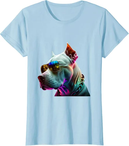 Vista 26 de Dogo Argentino Dogs Dogo Argentinos Camiseta, Negro