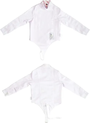 Vista 3 de LEONARK 350NW - Traje de uniforme deportivo de esgrima – Conjunto unisex de chaqueta y chaleco para sable de espada de aluminio