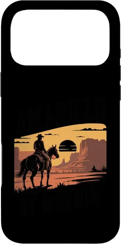 Vista 22 de Amarillo by Mornin Folk Style Western Country Music Case for iPhone 17