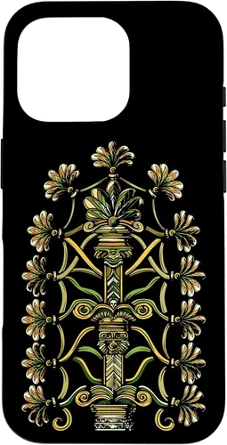 Vista 20 de Funda para iPhone 14 Pro Max Anunnaki Aliens Árbol de la Vida Símbolo Antiguo Geometría Sagrada