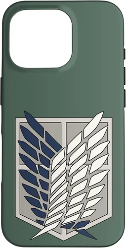 Vista 20 de Attack on Titan Funda protectora del regimiento de exploradores de la temporada 4 para iPhone 17