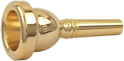 Vista 2 de Andoer boquilla para trombón alto, 6.5 AL, plata u oro, Dorado