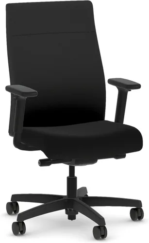 Vista 11 de HON Ignition 2.0 - Silla de oficina de tela, tapizada, brazos ajustables, silla de oficina ergonómica ejecutiva reclinable, con inclinación
