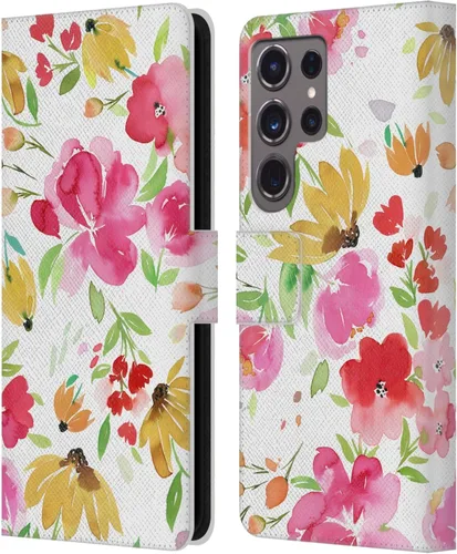 Vista 132 de Head Case Designs Officially Licensed Ninola Butterfly Nature Spring Floral Leather Wallet Case Compatible with Samsung Galaxy A07 4G