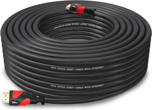 Vista 11 de Postta Cable HDMI (40 pies azul) HDMI 2.0V compatible con 4K 2160P, 1080P, 3D, retorno de audio y Ethernet, 1 paquete