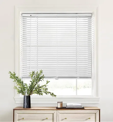 Vista 26 de LazBlinds Mini Persianas de Aluminio de 1", Sin Herramientas-Sin Taladro, Persianas Sin Cordón para Ventanas Interiores, Persianas Horizontales