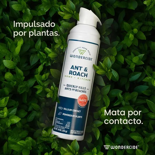 Vista 4 de Wondercide - Aerosol de hormigas y cucarachas para cocina, hogar y áreas interiores - Ant & Roach - Ant & Roach - Ant & Roach Spray para cocina