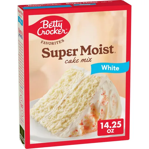 Vista 46 de Betty Crocker Delights Mezcla de pastel de vainilla francesa súper húmeda, 13.25 onzas