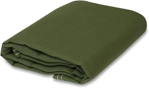 Vista 10 de CCS Lona de lona de hierro impermeable con diseño de caballo, lona de poliéster tratada con silicona resistente con ojales inoxidables para toldos