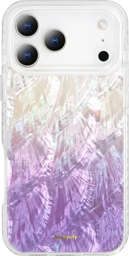 Vista 52 de SCORPIFY - Funda para iPhone 17 Pro Max Leopardo negro transparente LP-Negro Transparente Leopardo