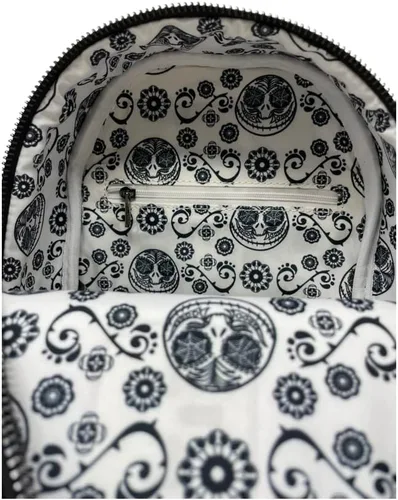 Vista 5 de Loungefly Disney NBC Sugar Skull Jack Skellington Resplandor en la oscuridad AOP, Multi
