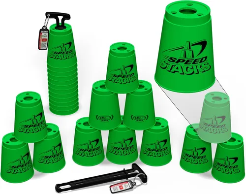 Vista 11 de Conjunto de vasos para apilar, deportivos, de Speed Stacks
