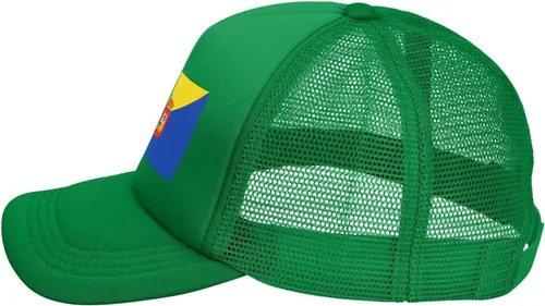 Vista 6 de LIICHEES Flag of Gran Canaria Baseball Cap for Men Women Adjustable Mesh Back Hat Dad Hat