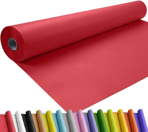 Vista 36 de SMART&CASUAL Papel de regalo negro de 17.8 x 760 pulgadas (63 pies) de papel kraft para regalo, tablón de anuncios, ramos, flores, niños, embalaje