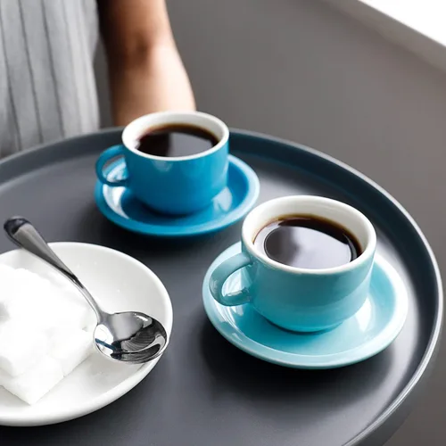 Vista 2 de Wesdxc56 Demitasse - Cucharas de café de acero inoxidable de 4.7 pulgadas