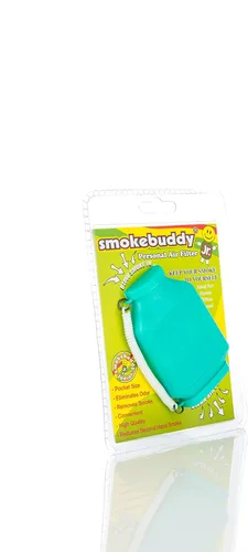 Vista 2 de smokebuddy 0420-TJ Smoke Buddy Teal Junior - Filtro de aire personal