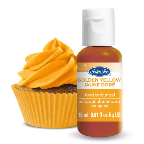 Vista 16 de Gel de colorante alimentario líquido Satin Ice, botella de 0.61 onzas líquidas, negro