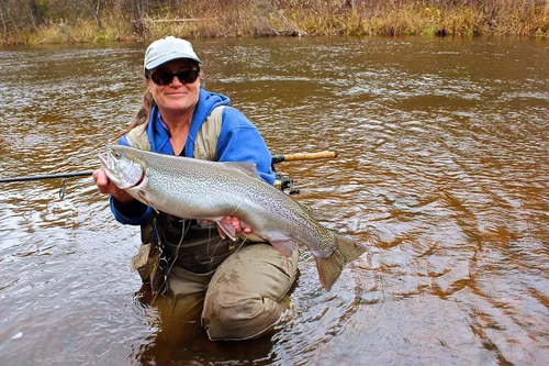 Vista 2 de St. Croix Rods Triumph Salmon & Steelhead - Caña giratoria (2 piezas), TRSS